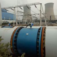 電磁流量計在安徽淮南熱電供熱項目安裝